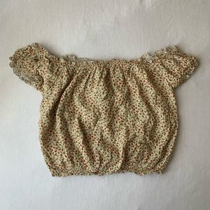 brandy melville off the shoulder top